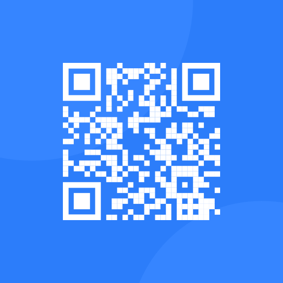 QR Code of Frontend Mentor to scan